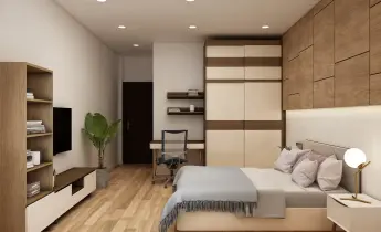 THI C&Ocirc;NG NỘI THẤT CĂN HỘ 2 PH&Ograve;NG NGỦ